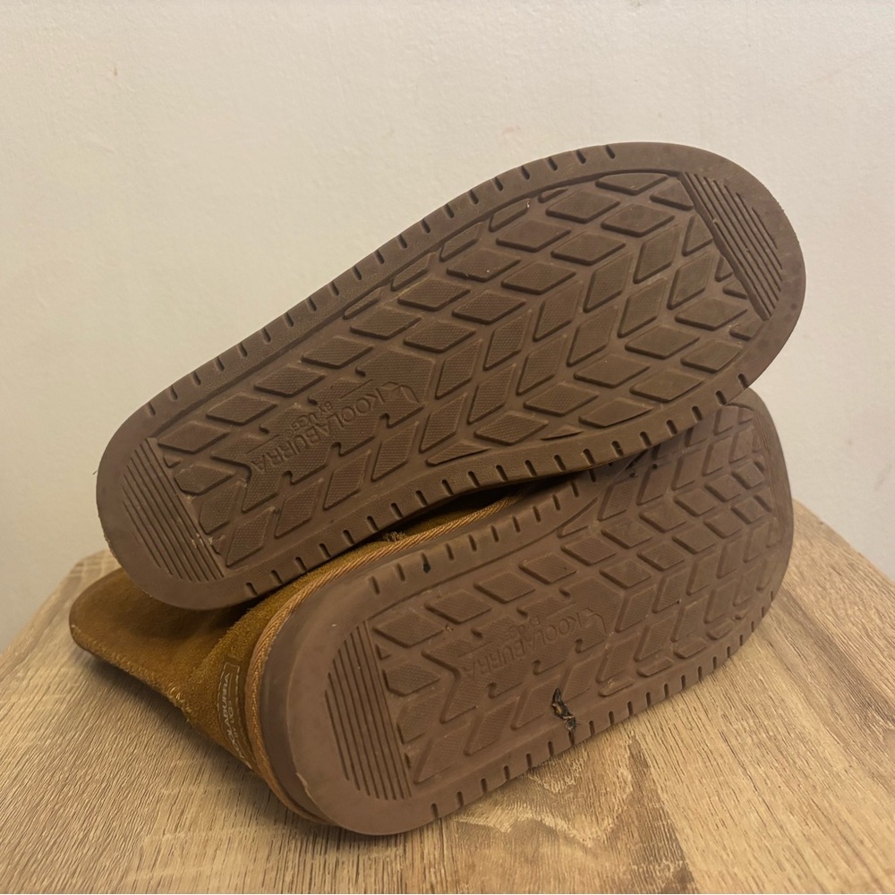 Koolaburra by UGG Suede Tan Short Winter Boots - Picture 3 of 7